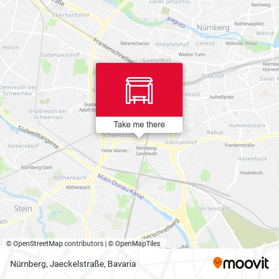 Карта Nürnberg, Jaeckelstraße