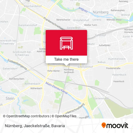 Карта Nürnberg, Jaeckelstraße