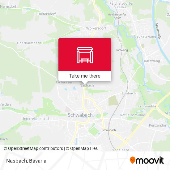 Карта Nasbach