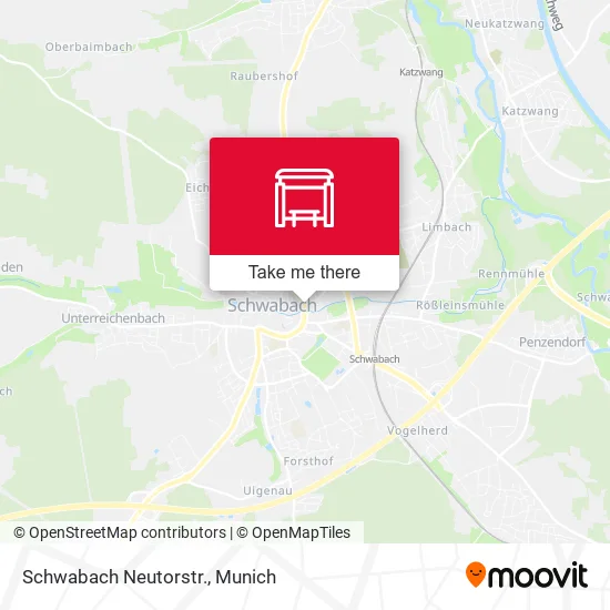 Карта Schwabach Neutorstr.