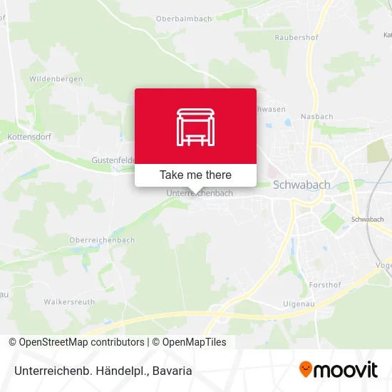 Карта Unterreichenb. Händelpl.