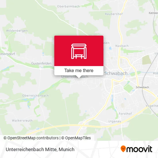 Карта Unterreichenbach Mitte
