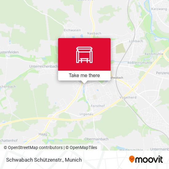 Schwabach Schützenstr. map