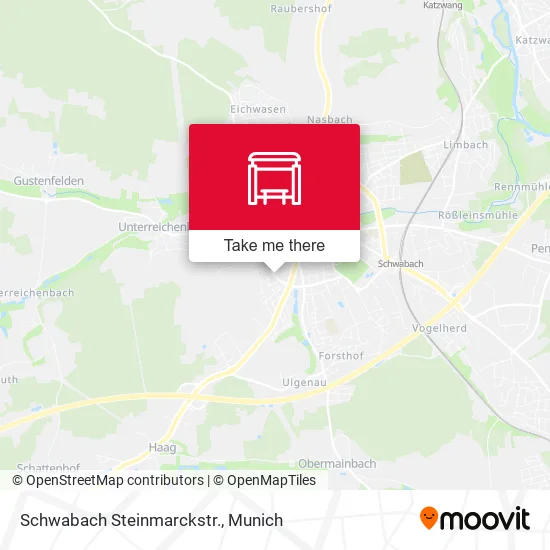 Карта Schwabach Steinmarckstr.
