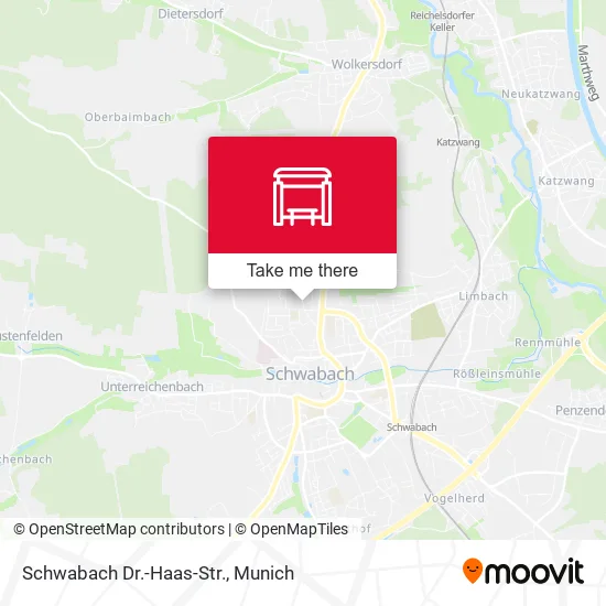 Карта Schwabach Dr.-Haas-Str.