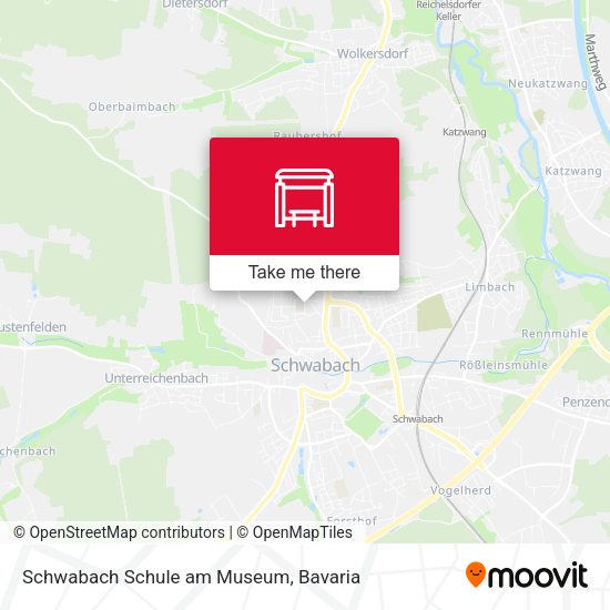Schwabach Schule am Museum map