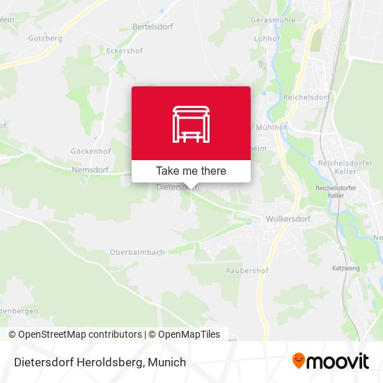Dietersdorf Heroldsberg map