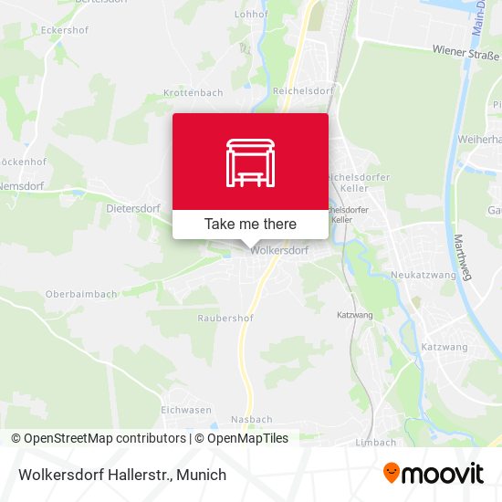 Wolkersdorf Hallerstr. map