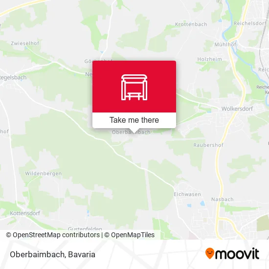 Карта Oberbaimbach