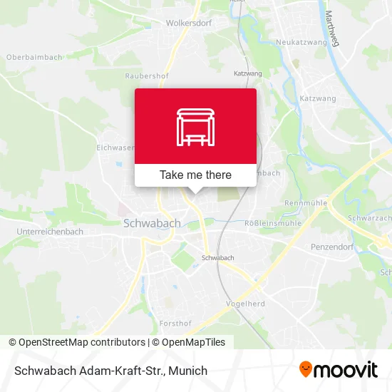 Карта Schwabach Adam-Kraft-Str.