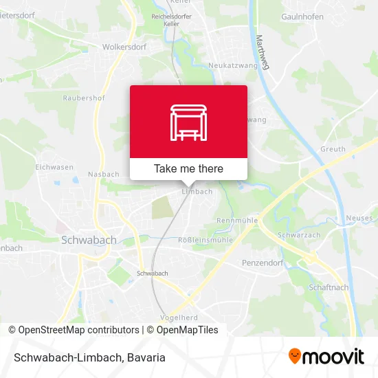 Карта Schwabach-Limbach