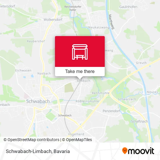 Карта Schwabach-Limbach