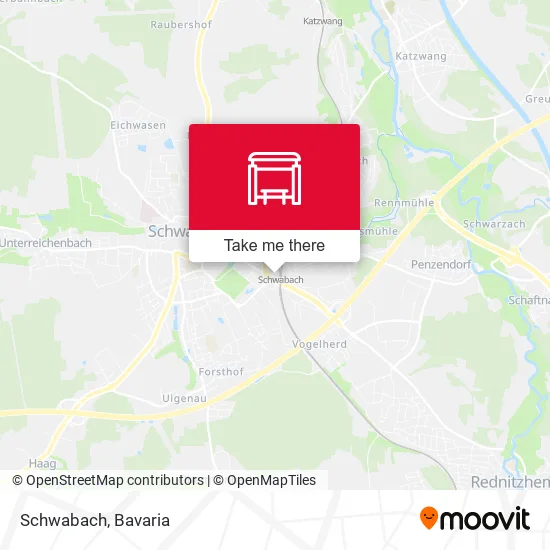 Карта Schwabach