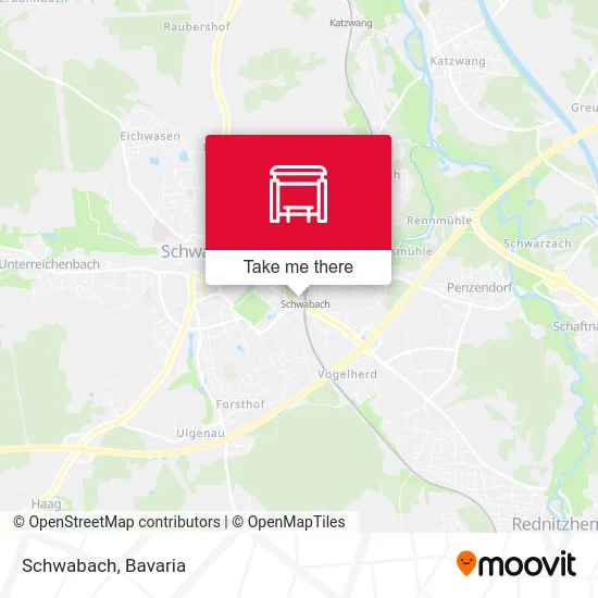 Карта Schwabach