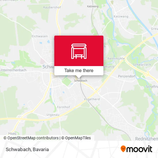 Карта Schwabach