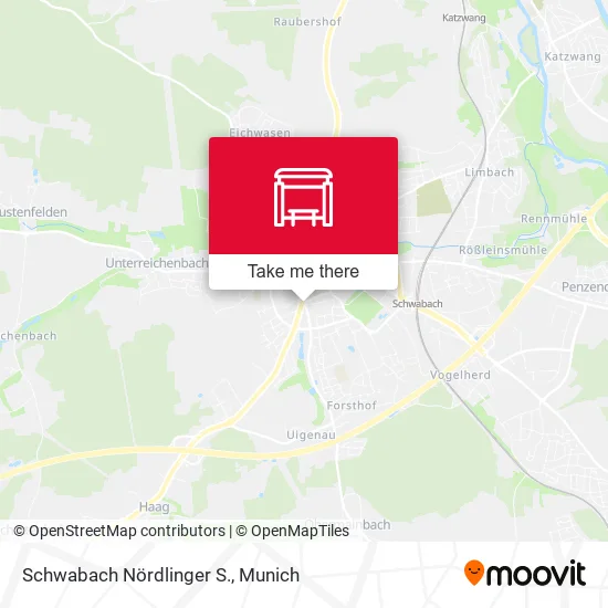Карта Schwabach Nördlinger S.