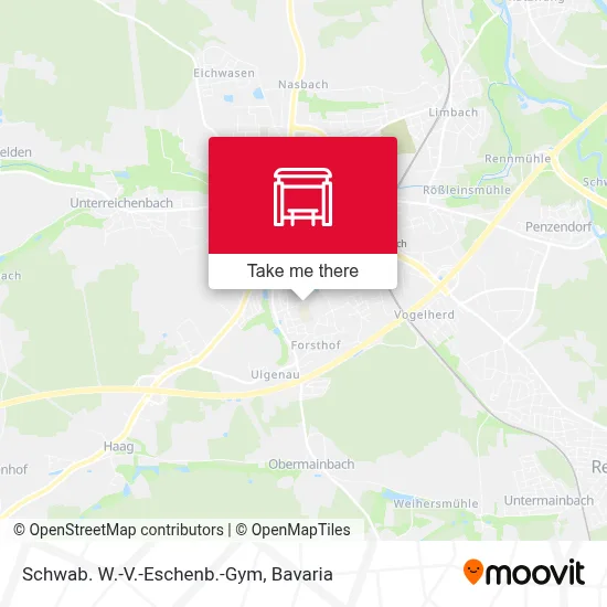 Schwab. W.-V.-Eschenb.-Gym map