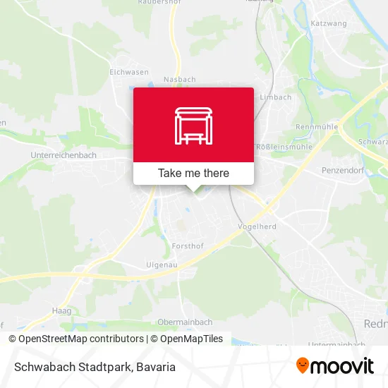 Карта Schwabach Stadtpark