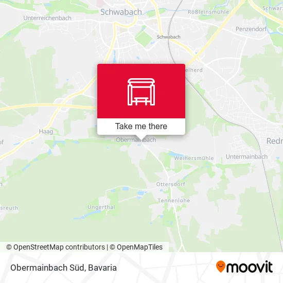 Карта Obermainbach Süd