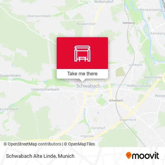 Карта Schwabach Alte Linde