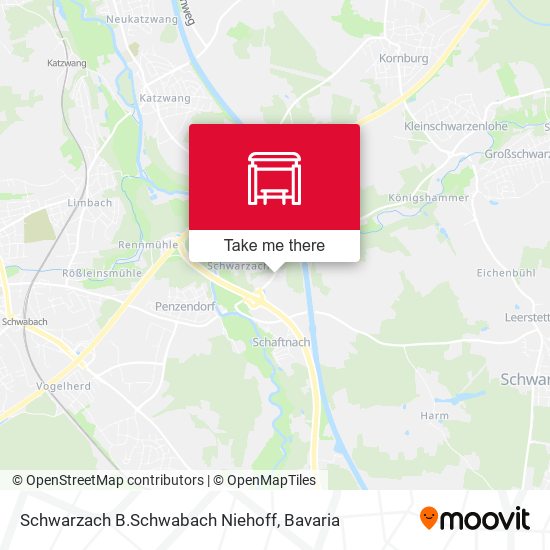 Schwarzach B.Schwabach Niehoff map