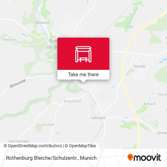 Rothenburg Bleiche/Schulzentr. map