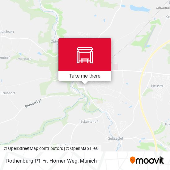 Rothenburg P1 Fr.-Hörner-Weg map