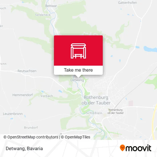 Карта Detwang