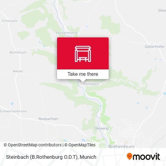 Steinbach (B.Rothenburg O.D.T) map