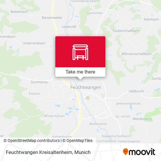Feuchtwangen Kreisaltenheim map