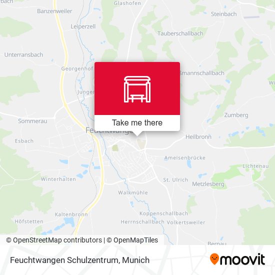 Карта Feuchtwangen Schulzentrum