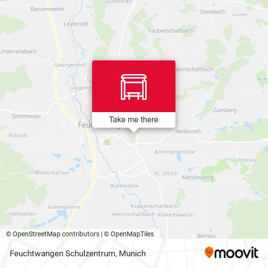 Карта Feuchtwangen Schulzentrum