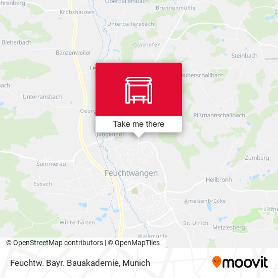 Feuchtw. Bayr. Bauakademie map