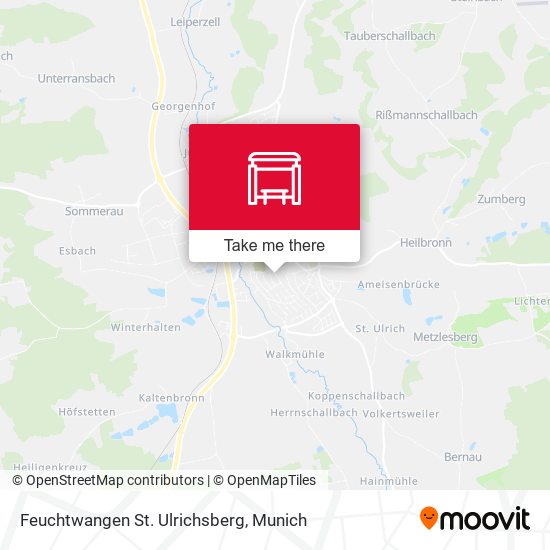 Feuchtwangen St. Ulrichsberg map