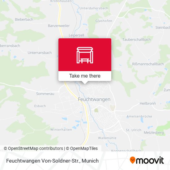 Feuchtwangen Von-Soldner-Str. map
