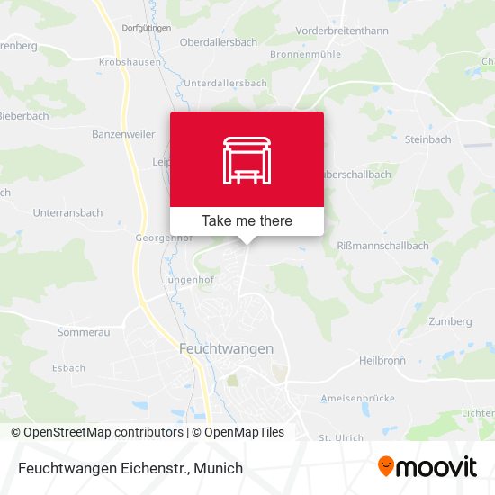 Карта Feuchtwangen Eichenstr.