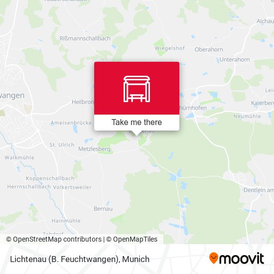 Lichtenau (B. Feuchtwangen) map