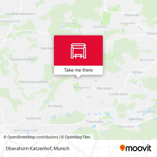 Карта Oberahorn Katzenhof