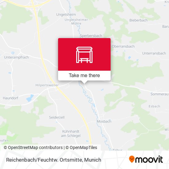 Reichenbach/Feuchtw. Ortsmitte map