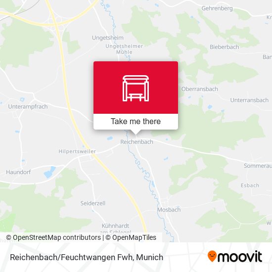 Reichenbach/Feuchtwangen Fwh map