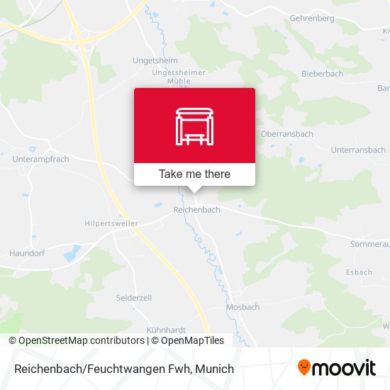 Reichenbach/Feuchtwangen Fwh map