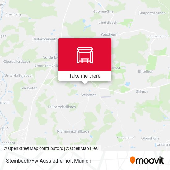 Steinbach/Fw Aussiedlerhof map