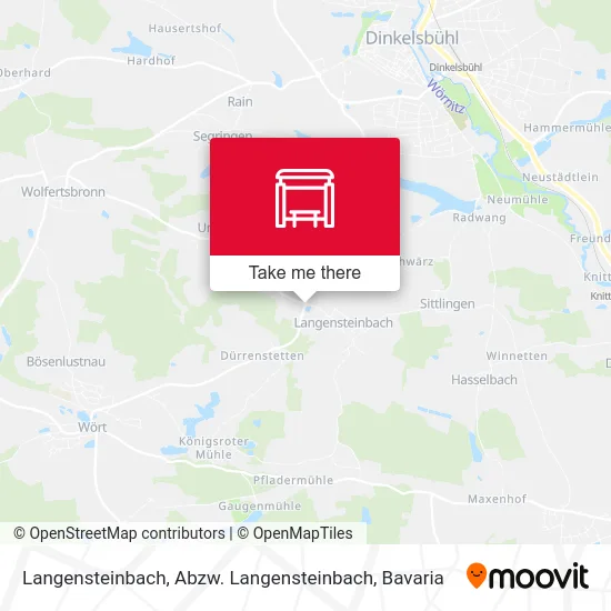 Карта Langensteinbach, Abzw. Langensteinbach