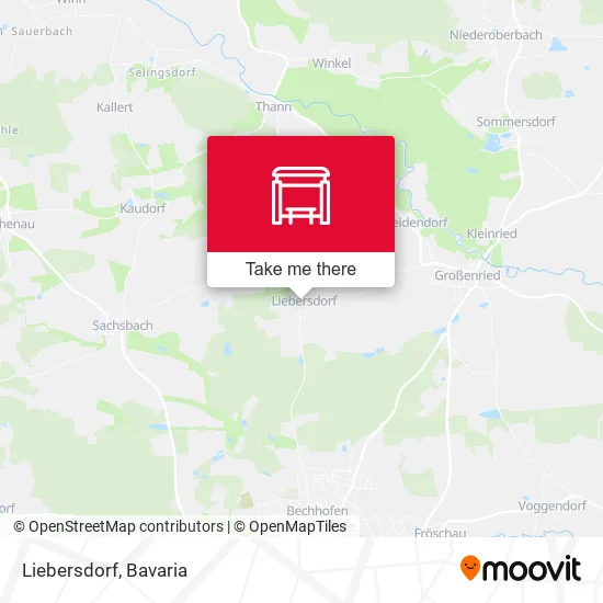 Карта Liebersdorf