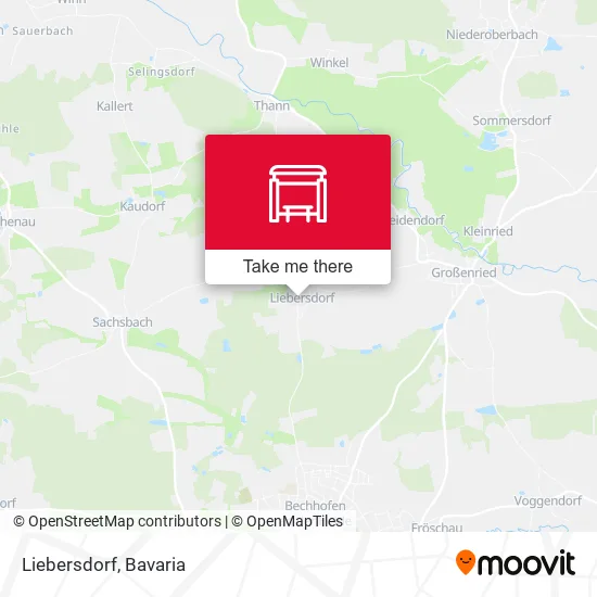 Карта Liebersdorf