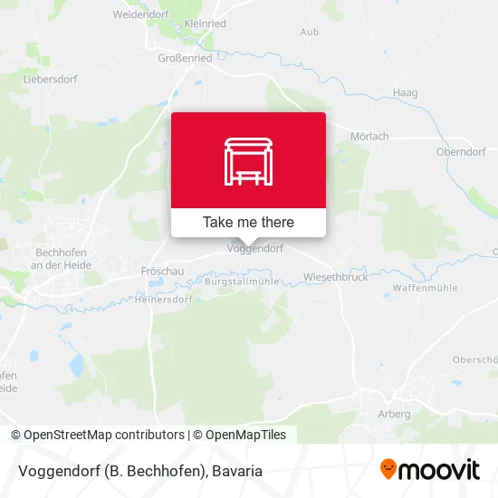 Карта Voggendorf (B. Bechhofen)