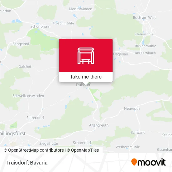 Карта Traisdorf