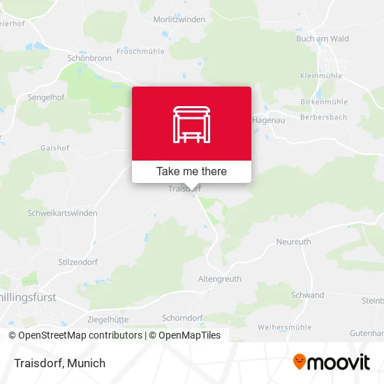 Карта Traisdorf