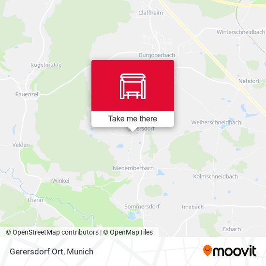Карта Gerersdorf Ort