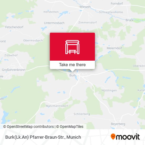 Burk(Lk.An) Pfarrer-Braun-Str. map